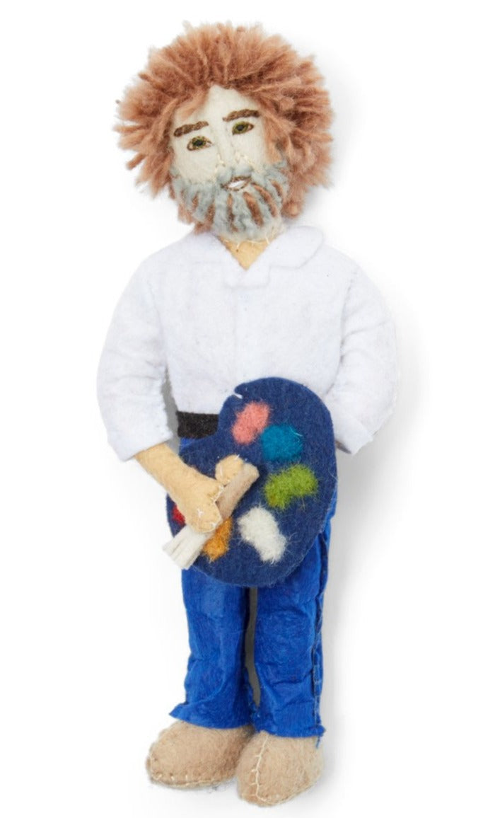 Bob Ross Ornament