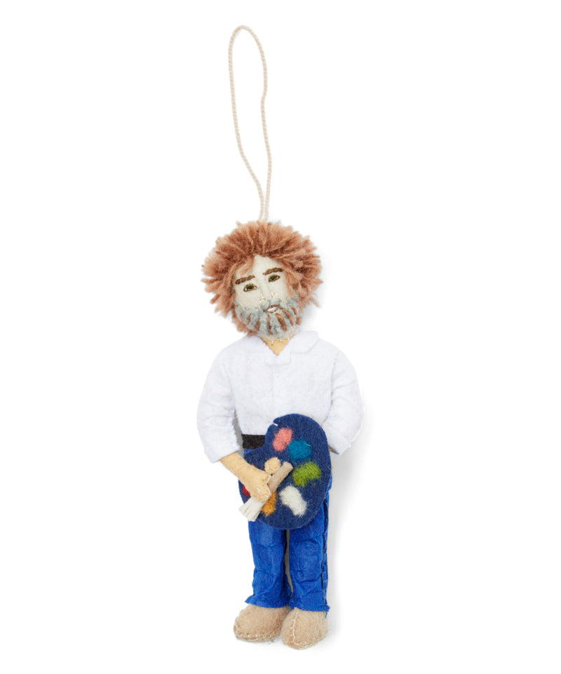 Bob Ross Ornament