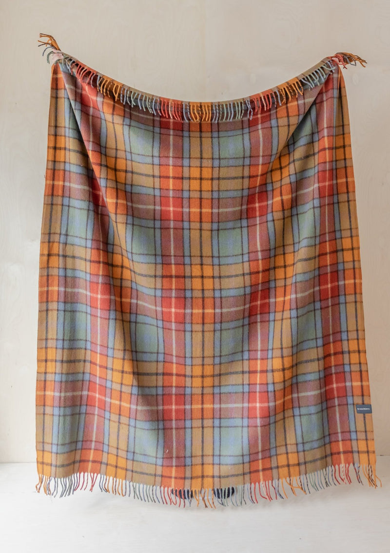 Buchanan Antique Tartan Recycled Wool Blanket