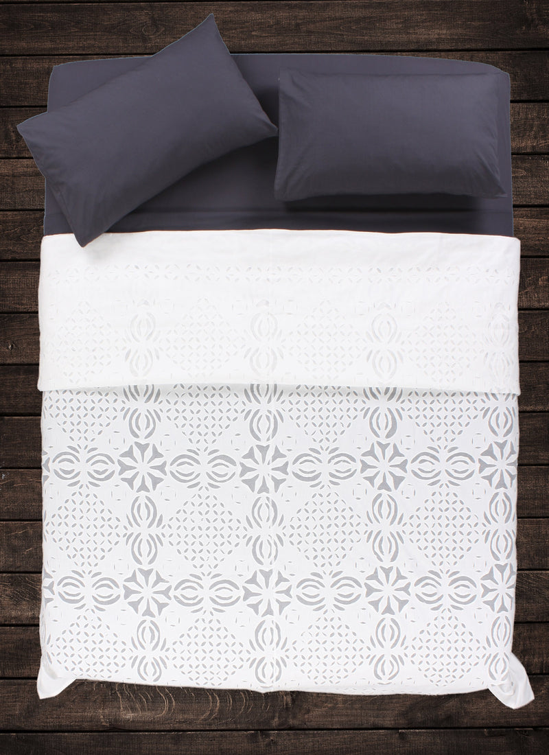 Elm Applique Bedspread