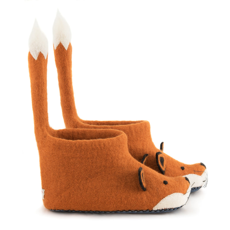 Adult's Fox Slippers