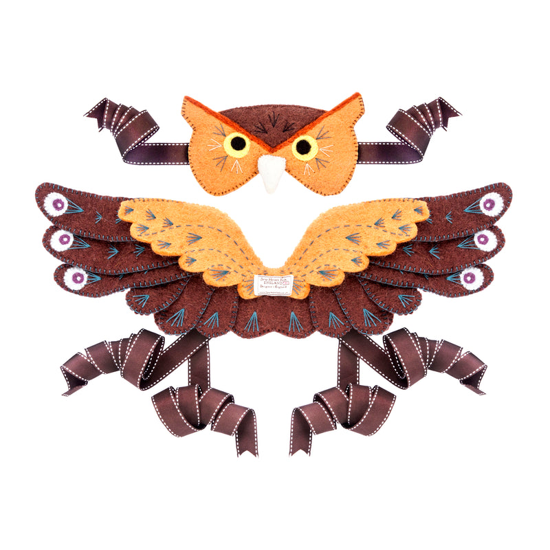 Owl Headdress and Wings