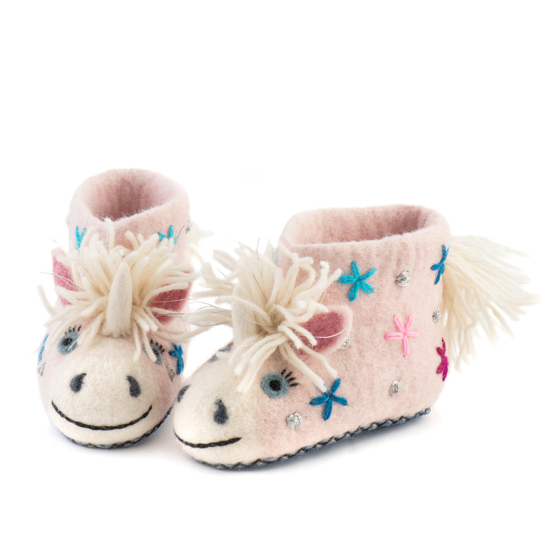 Children's Unicorn Slippers
