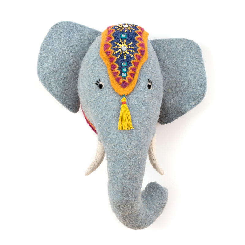 Mounted Elephant Head