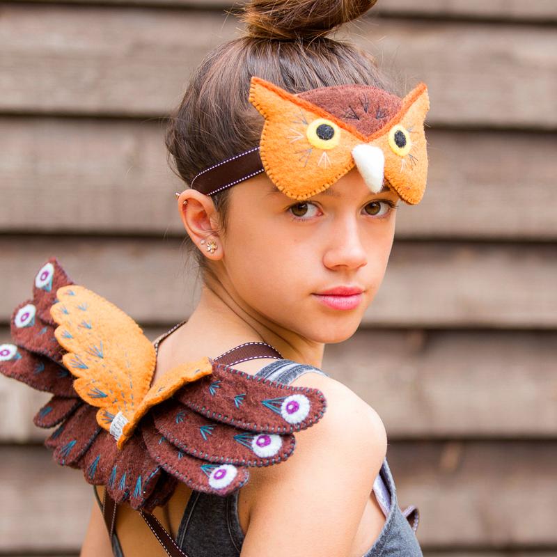 Owl Headdress and Wings