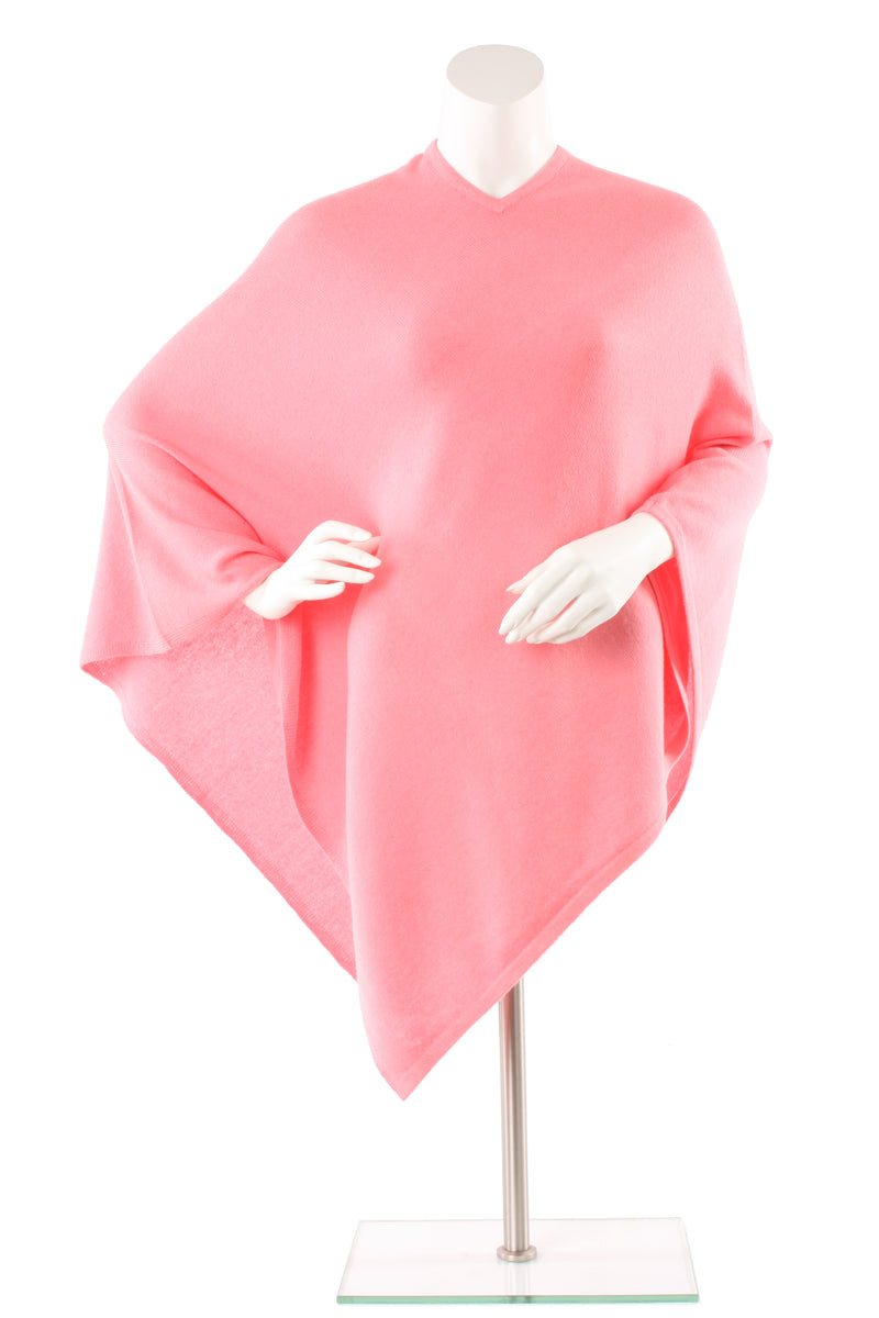 Rose Pink Poncho