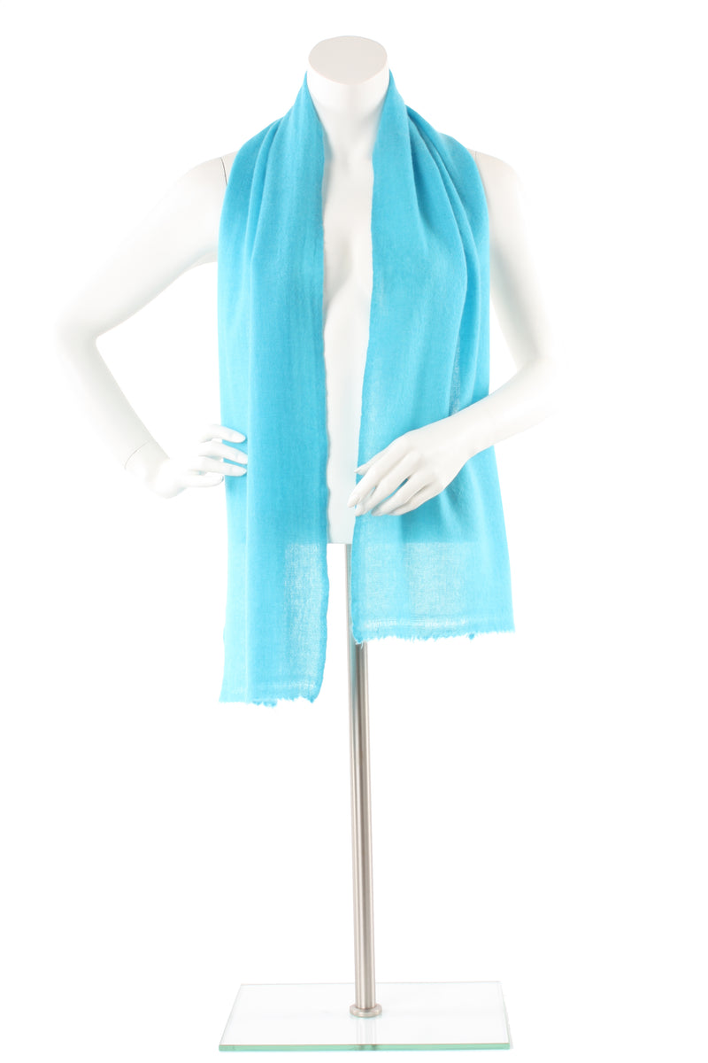 Carolina Blue Cashmere Scarf