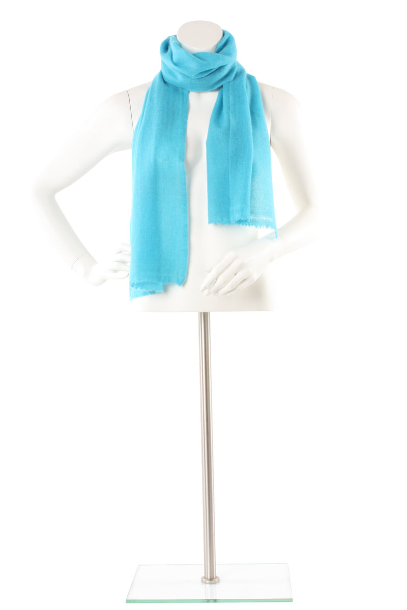 Carolina Blue Cashmere Scarf