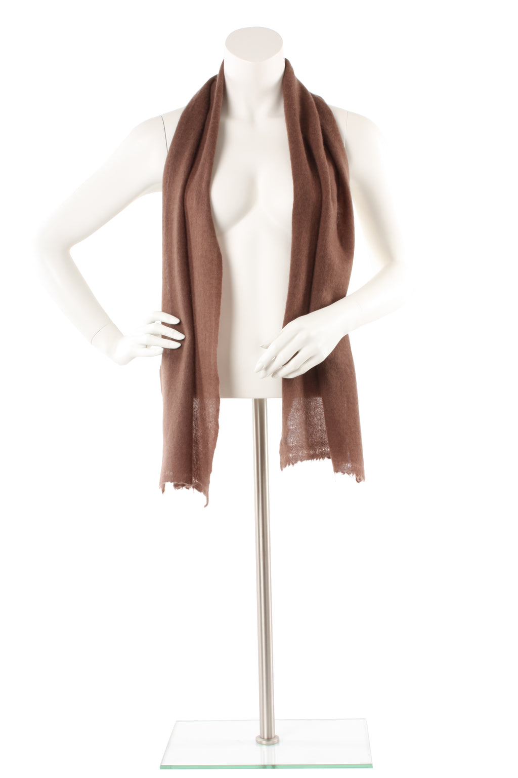 Pecan Cashmere Scarf