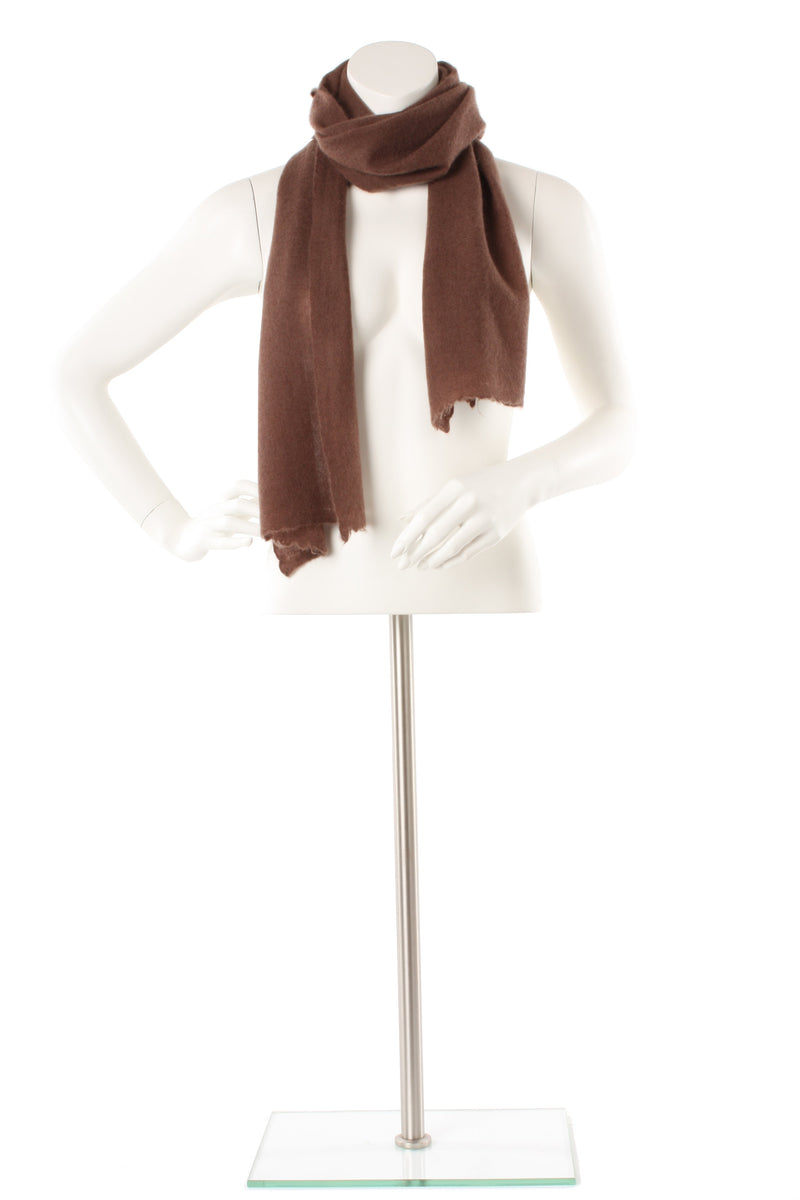 Pecan Cashmere Scarf