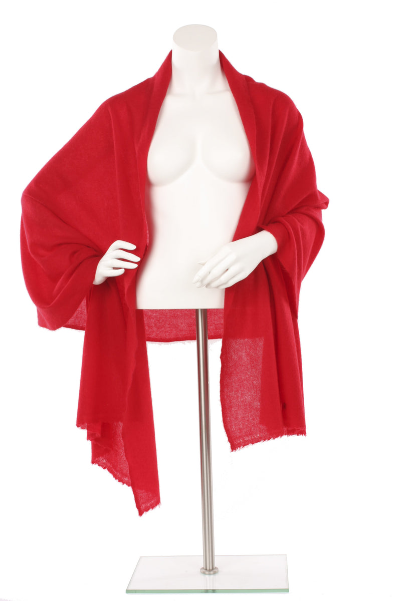 Scarlet Cashmere Oversized Scarf