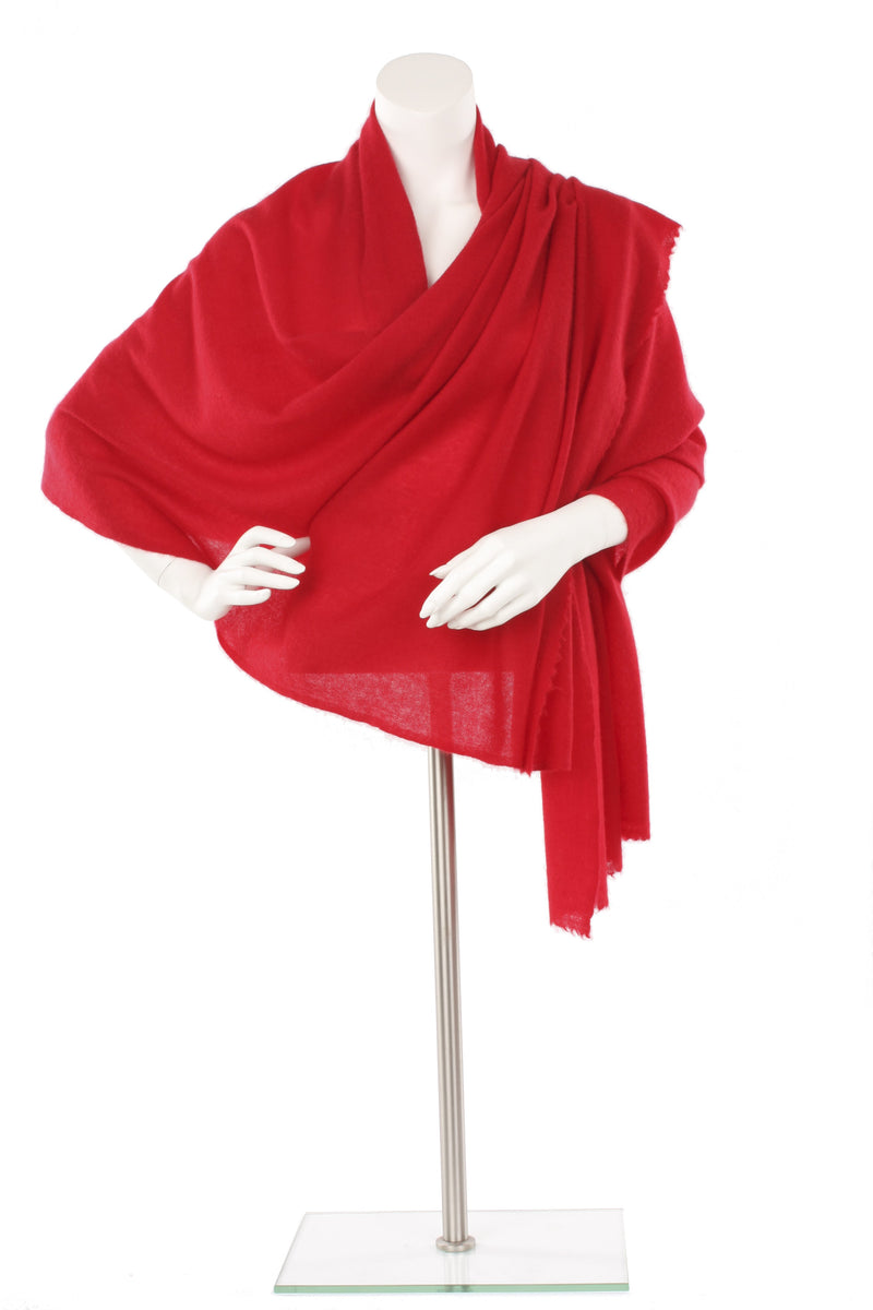 Scarlet Cashmere Oversized Scarf