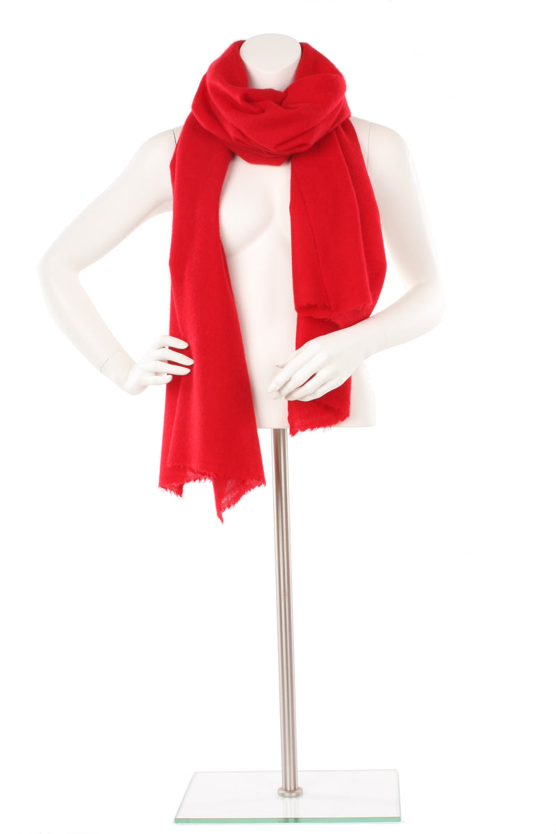 Scarlet Cashmere Oversized Scarf