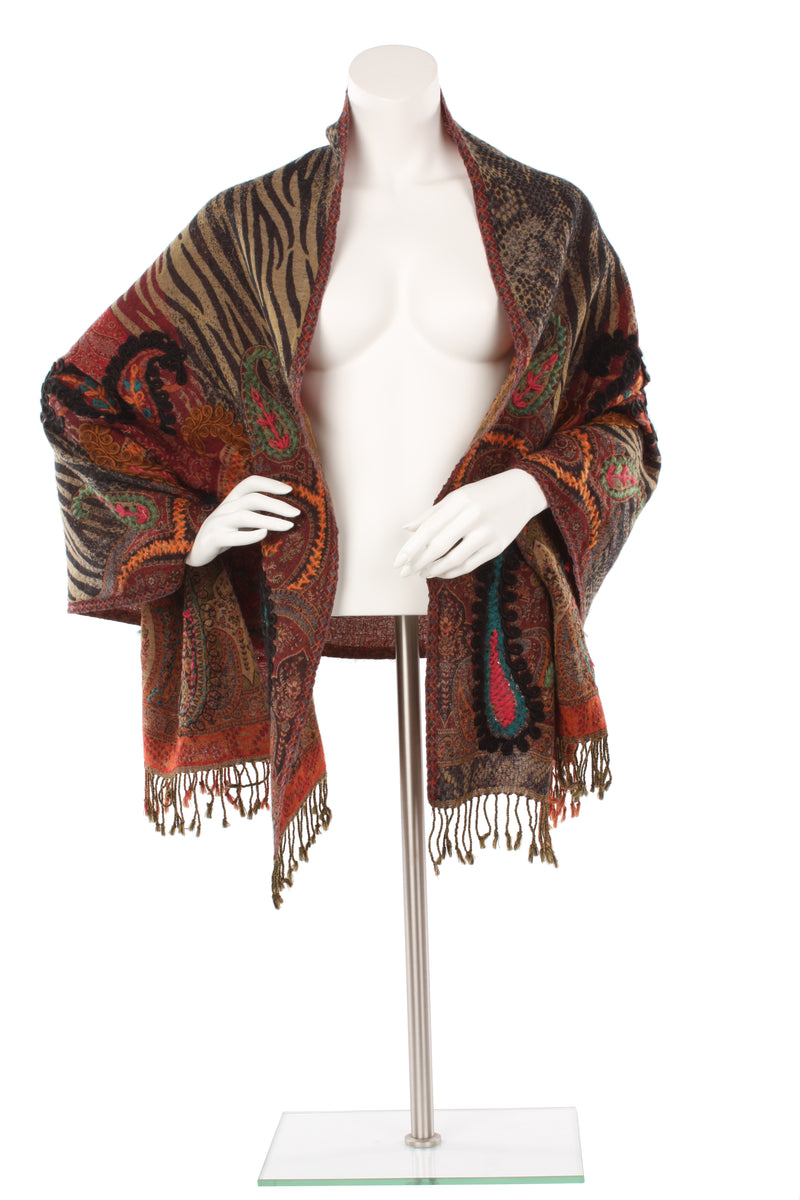 Shazam Wool Oversized Scarf