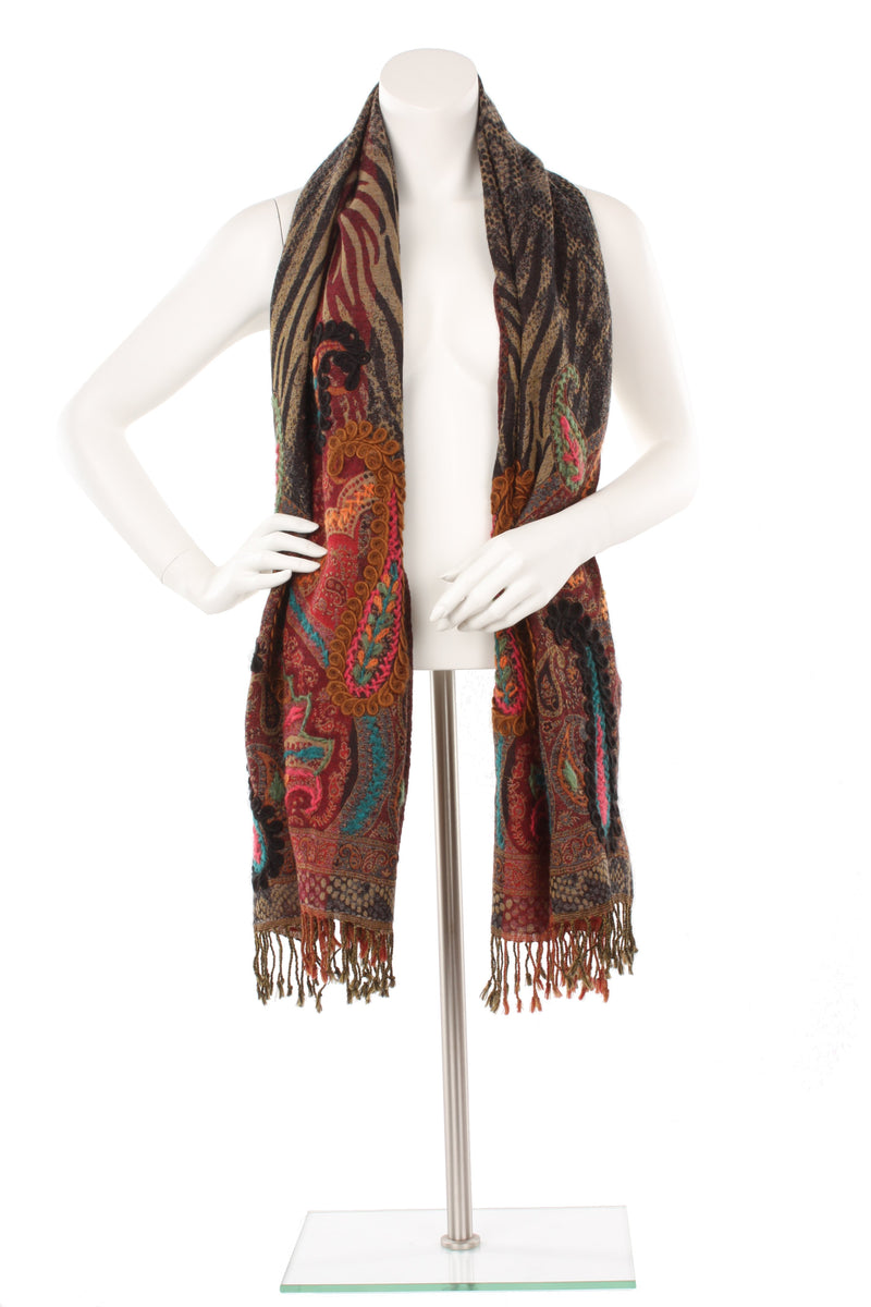 Shazam Wool Oversized Scarf