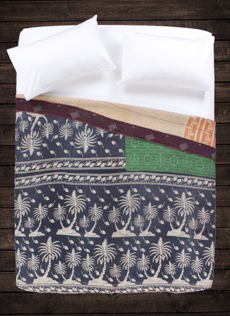 Agatha Kantha Throw