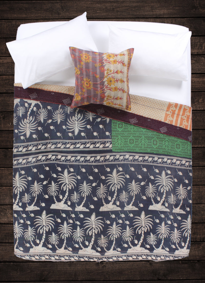 Agatha Kantha Throw