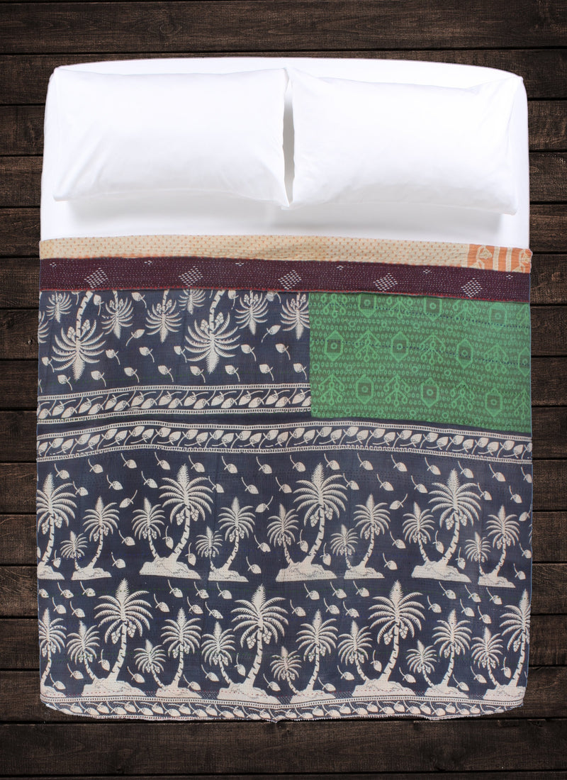 Agatha Kantha Throw