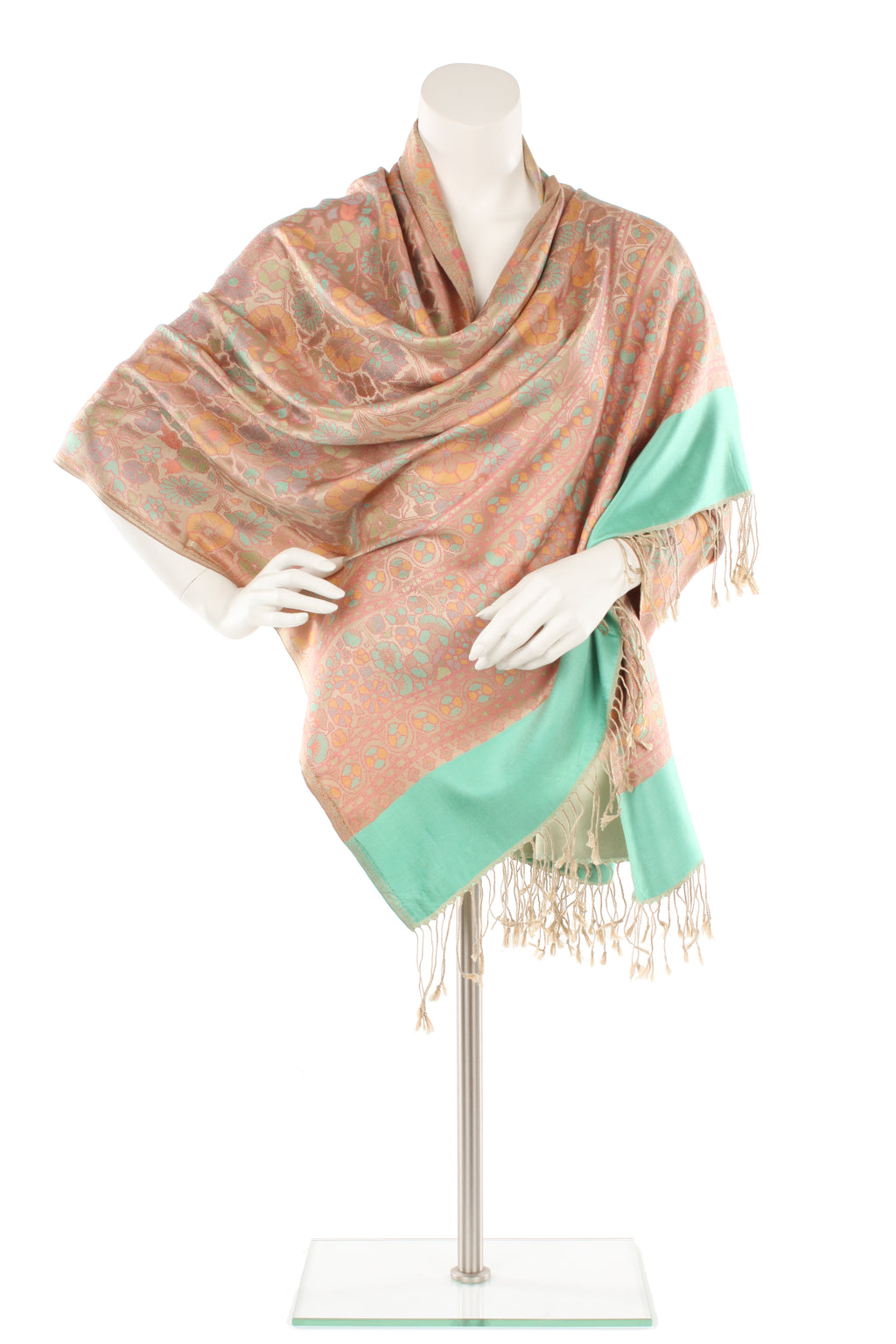 Art Deco Columbine Silk Wrap