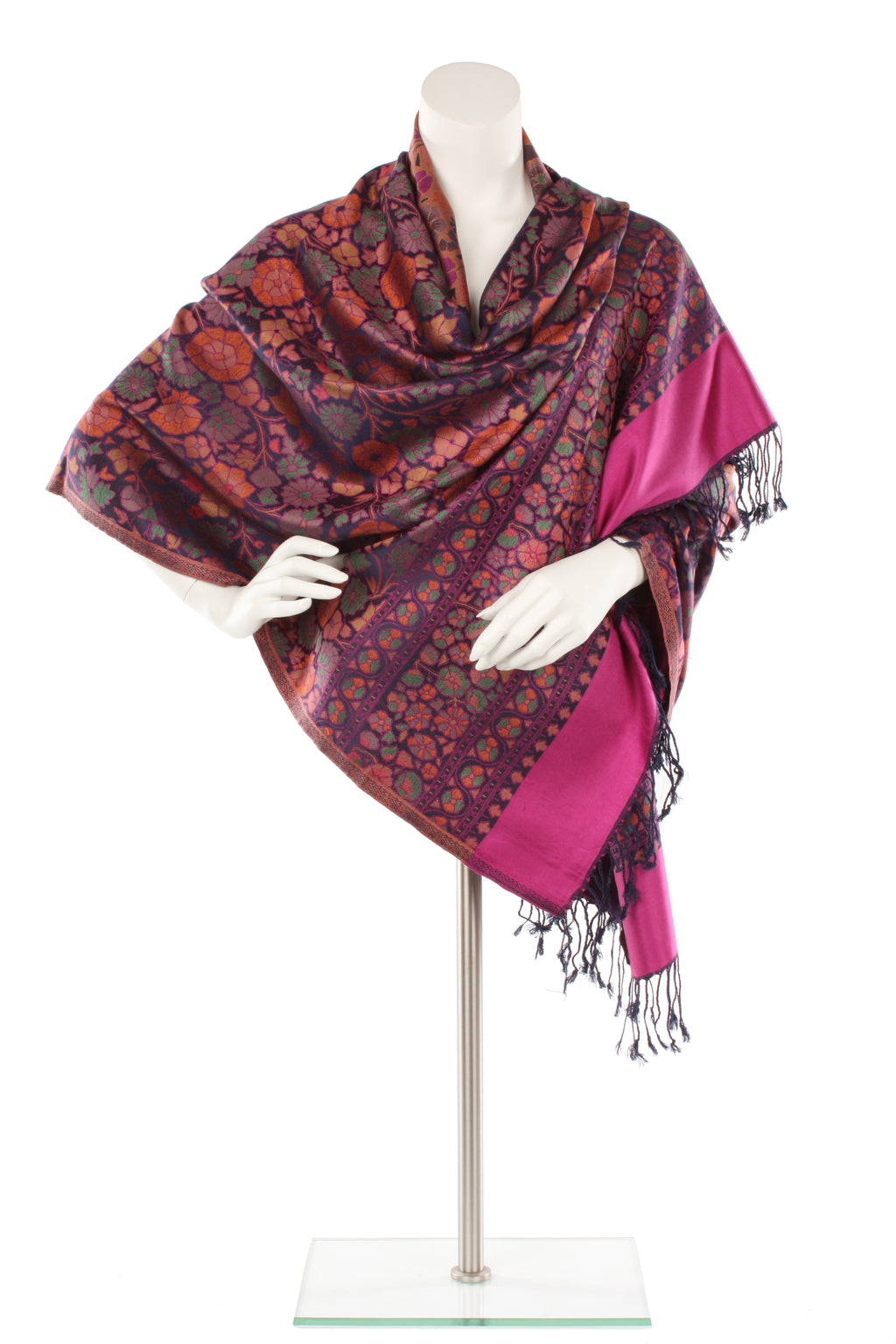 Art Deco Columbine Silk Wrap