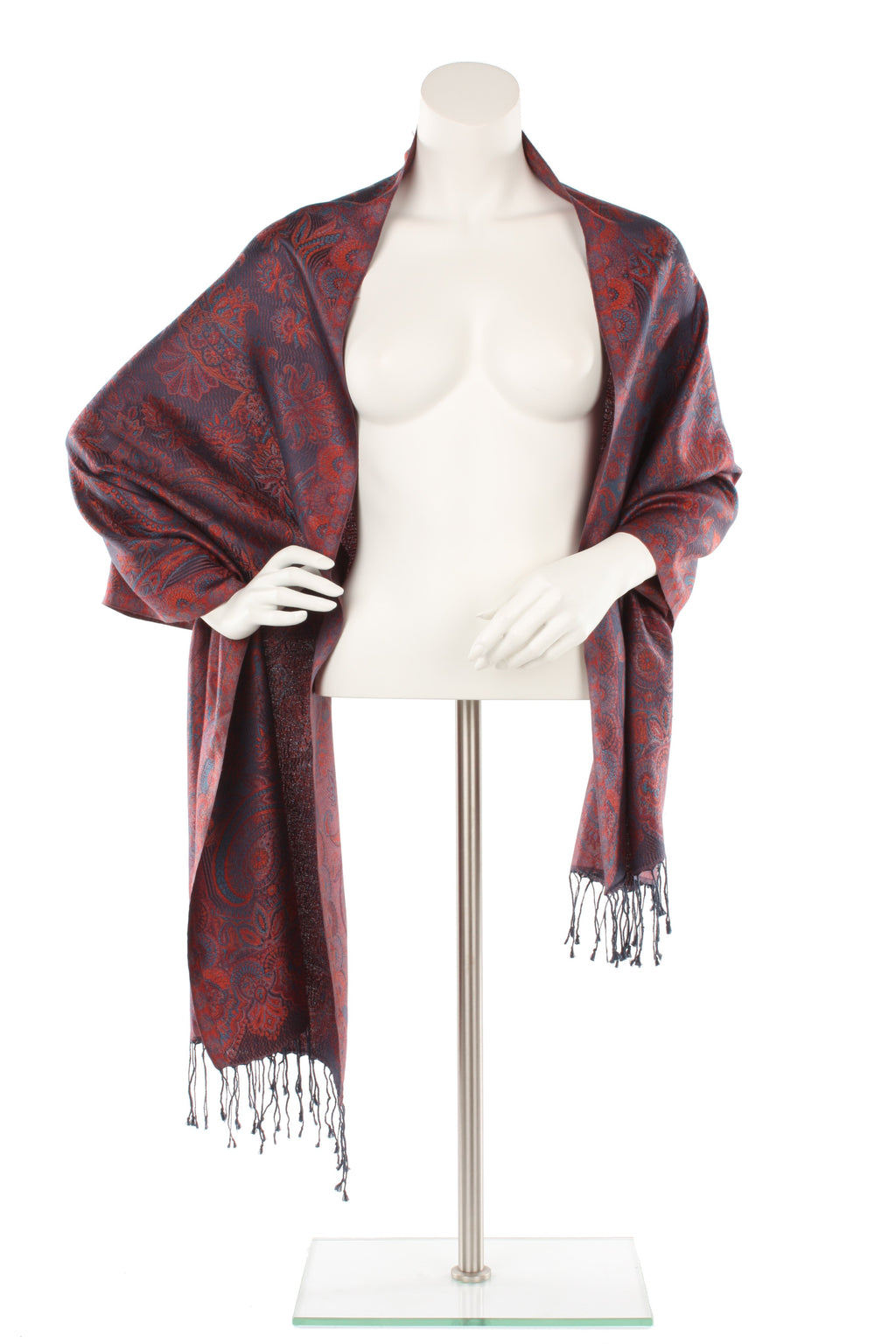 Silk Jamavar Oversized Scarf