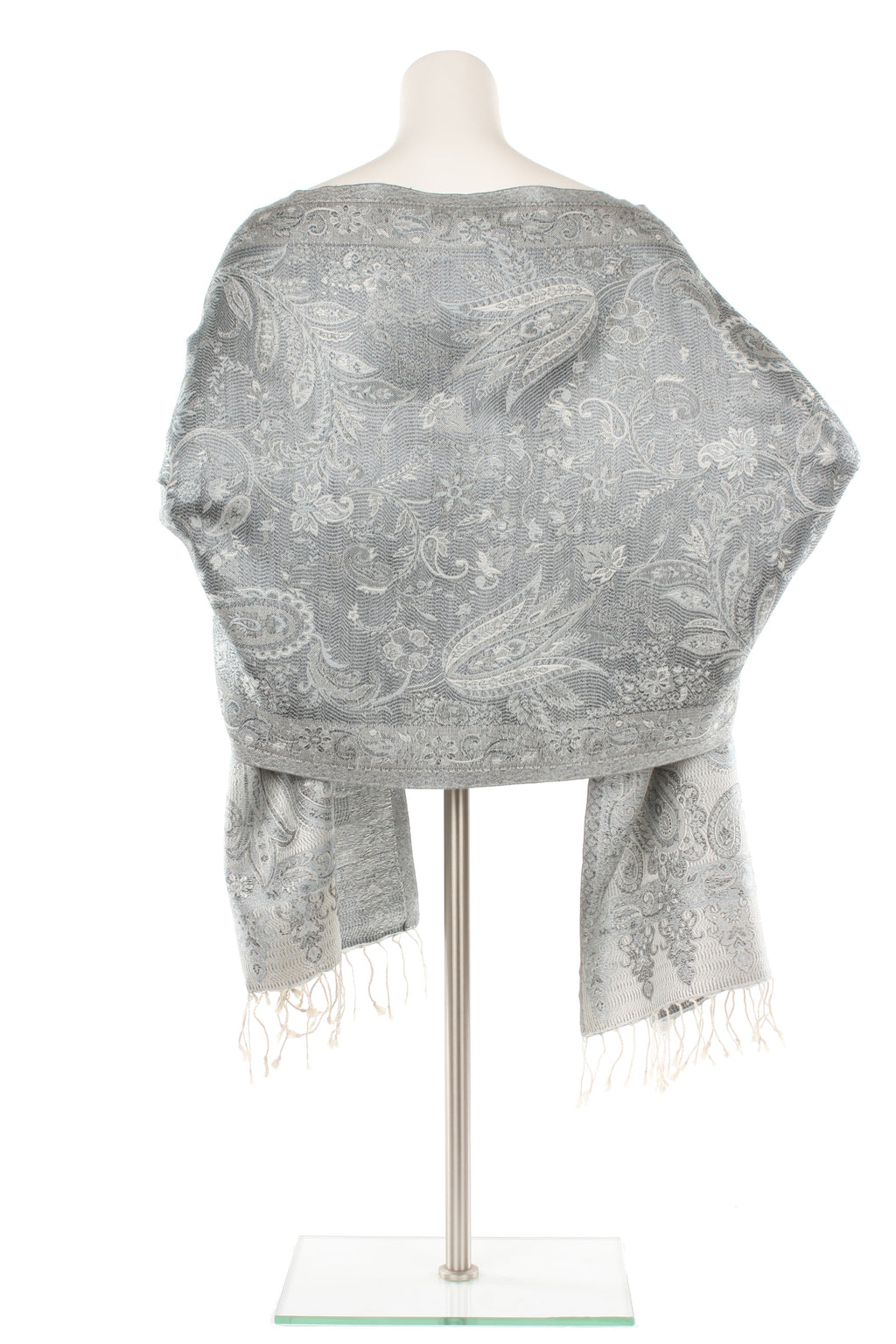 Silk Jamavar Oversized Scarf