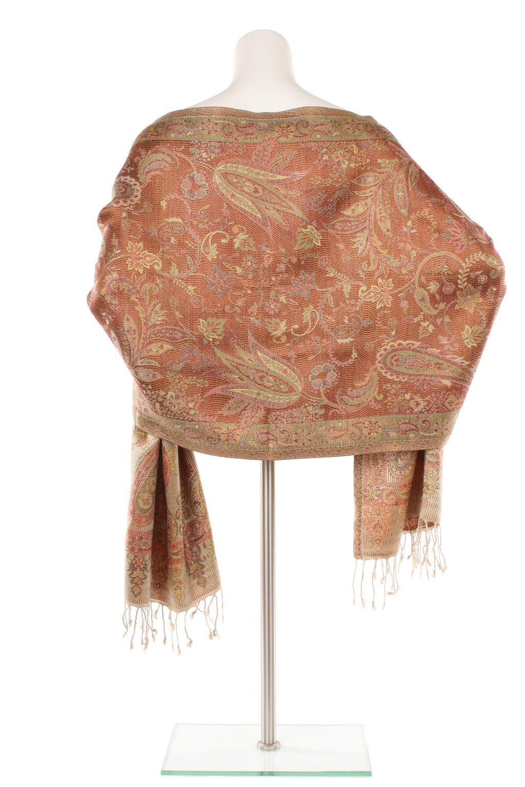 Silk Jamavar Oversized Scarf