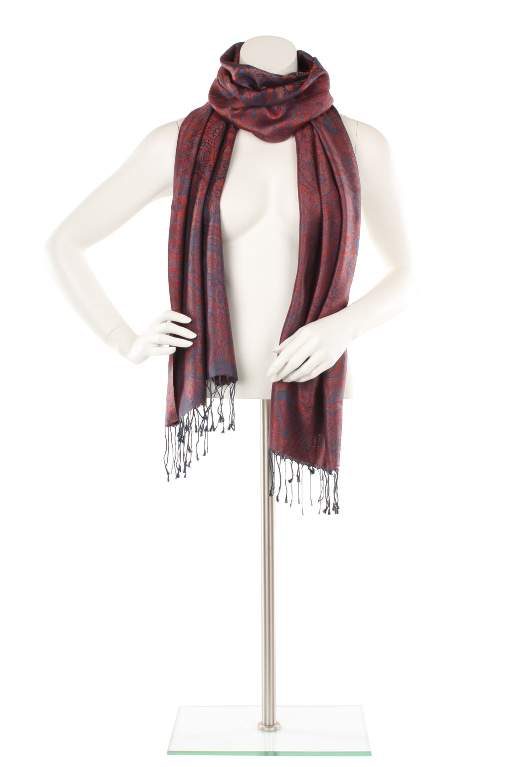 Silk Jamavar Oversized Scarf