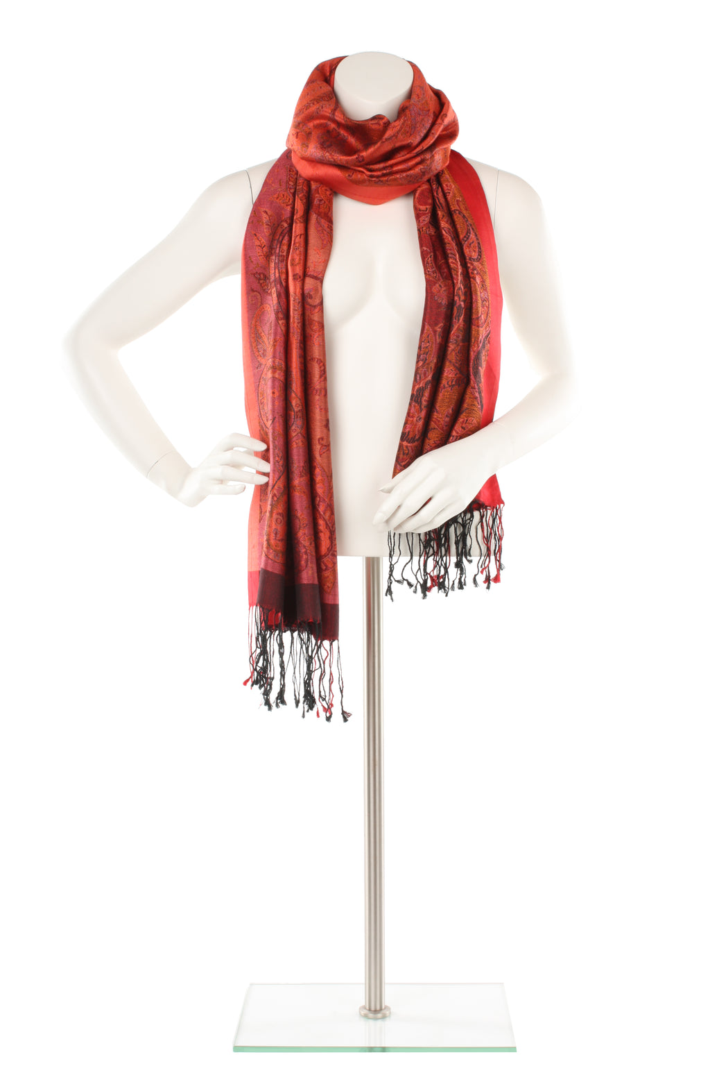 Silk Jamavar Oversized Scarf