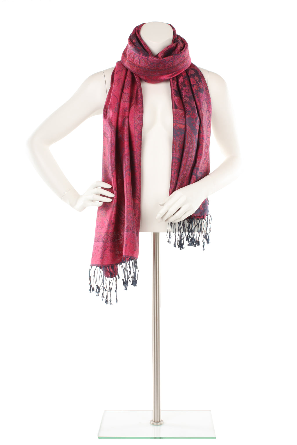 Silk Jamavar Oversized Scarf