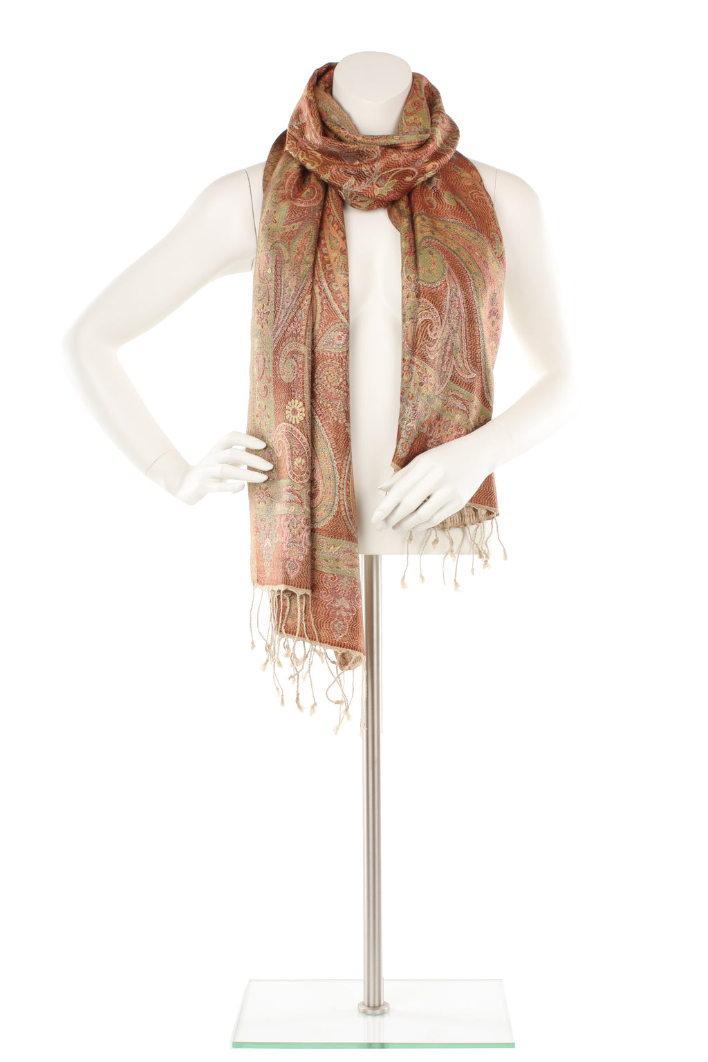 Silk Jamavar Oversized Scarf