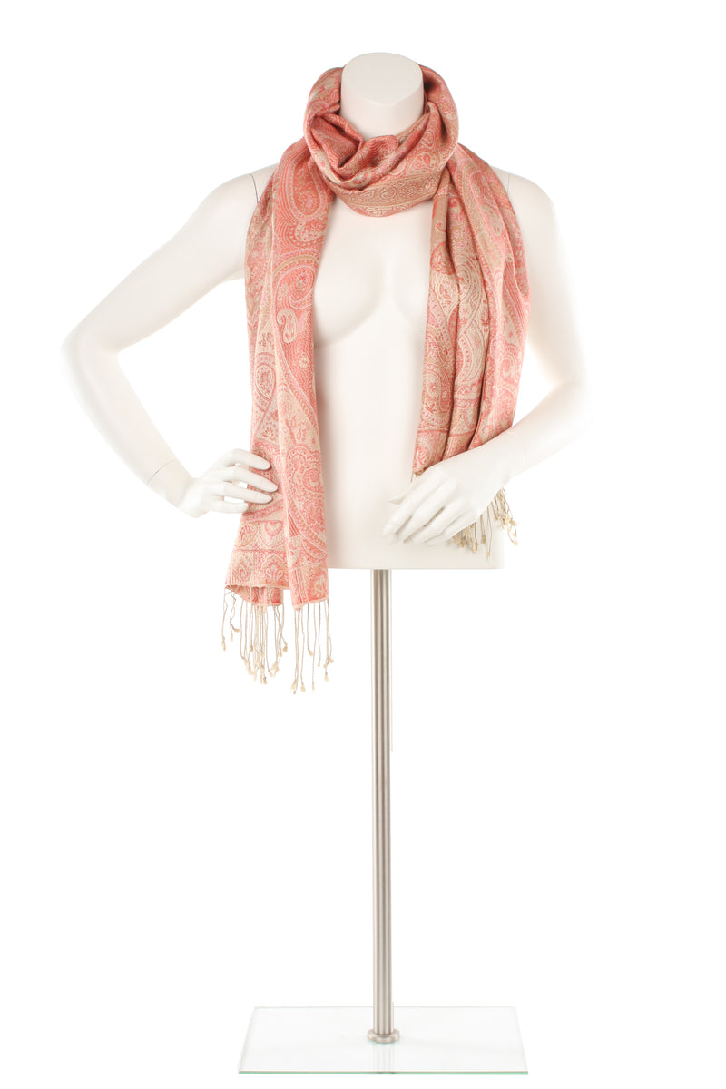 Silk Jamavar Oversized Scarf