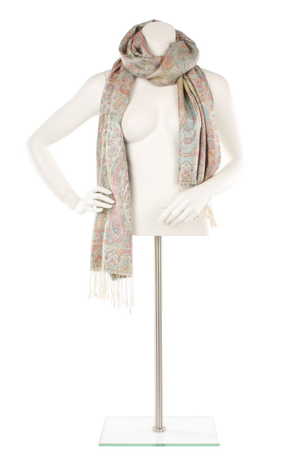 Silk Jamavar Oversized Scarf