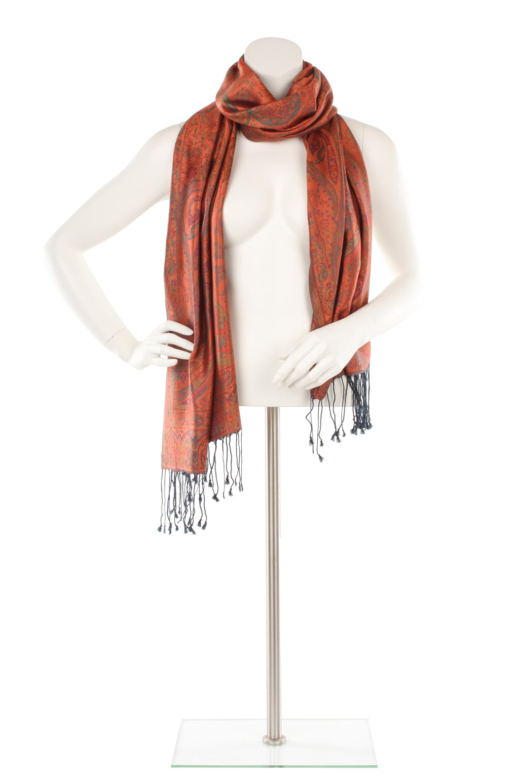 Silk Jamavar Oversized Scarf