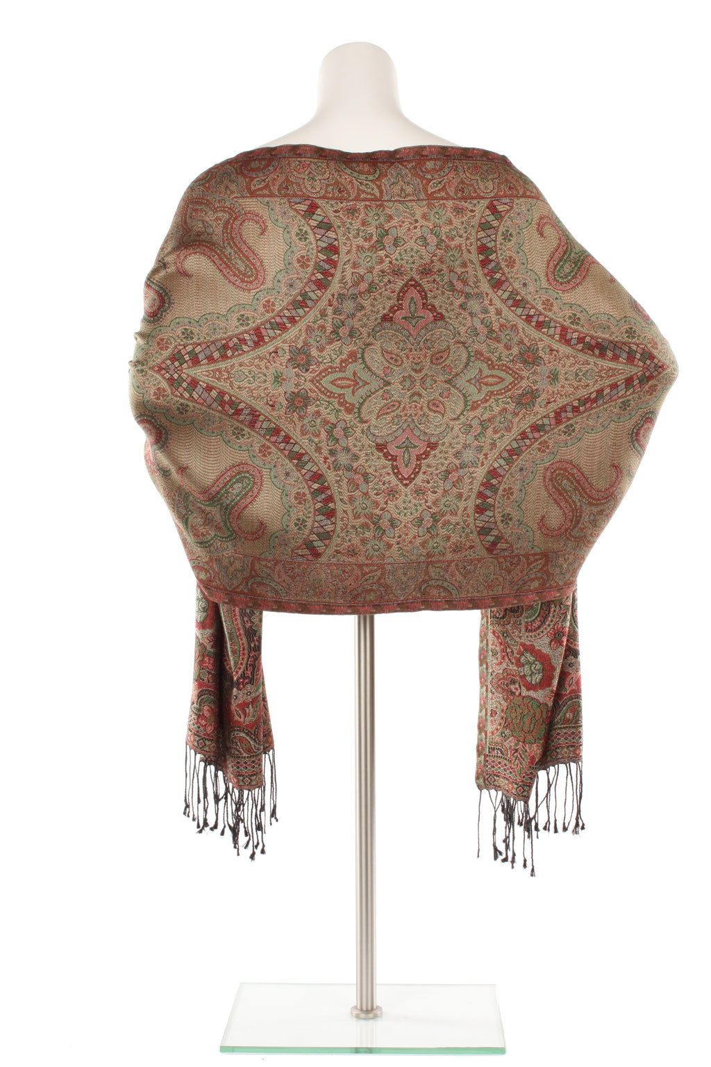 Silk Jamavar Oversized Scarf