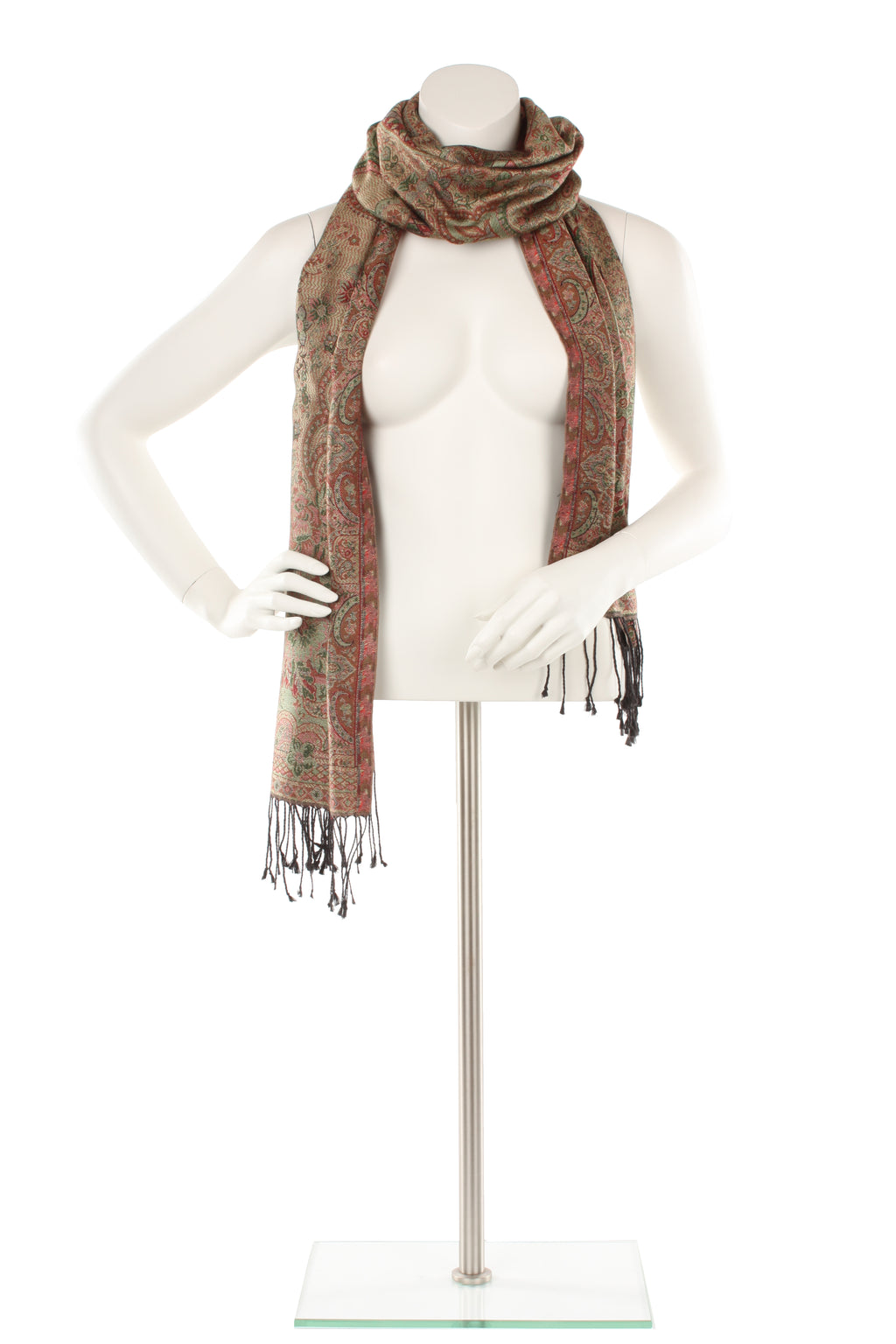 Silk Jamavar Oversized Scarf