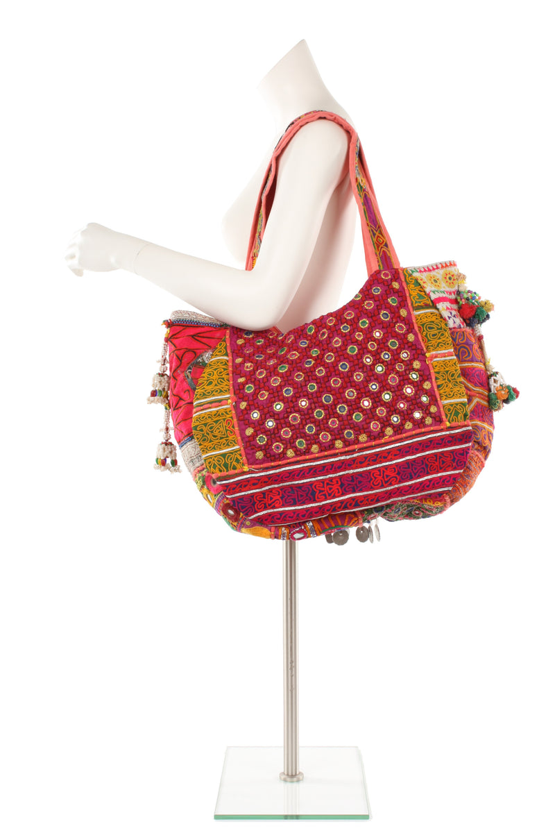 Banjara Zipped Tote