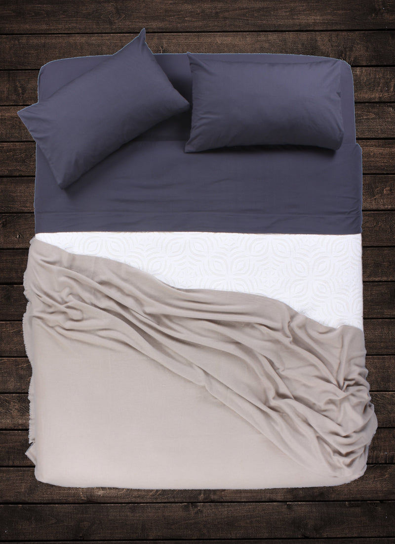 Light Taupe Cashmere Throw