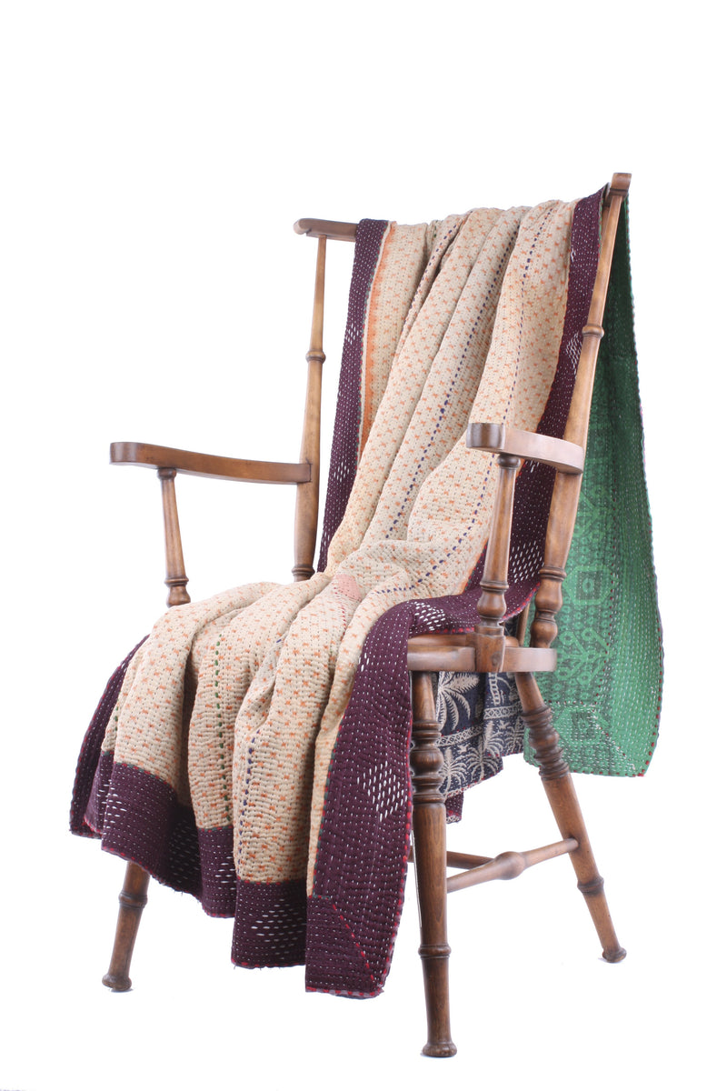 Agatha Kantha Throw