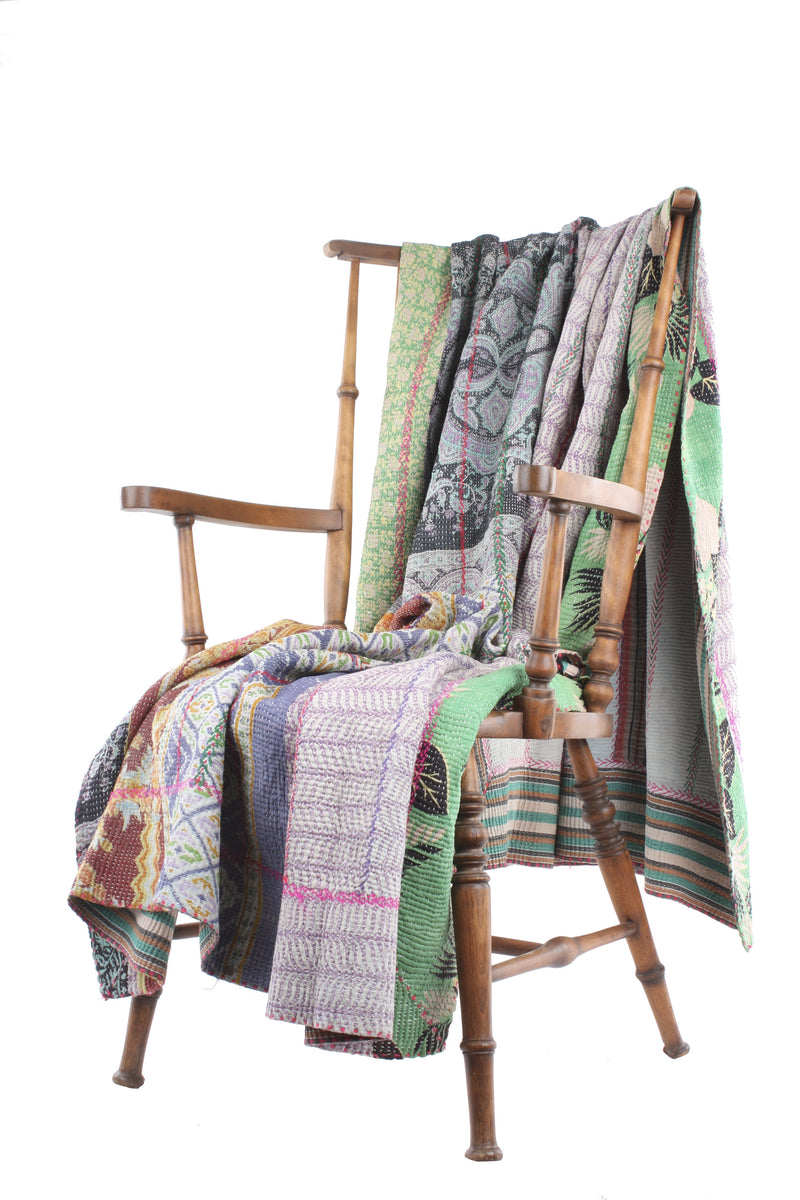 New Penzance Kantha Throw