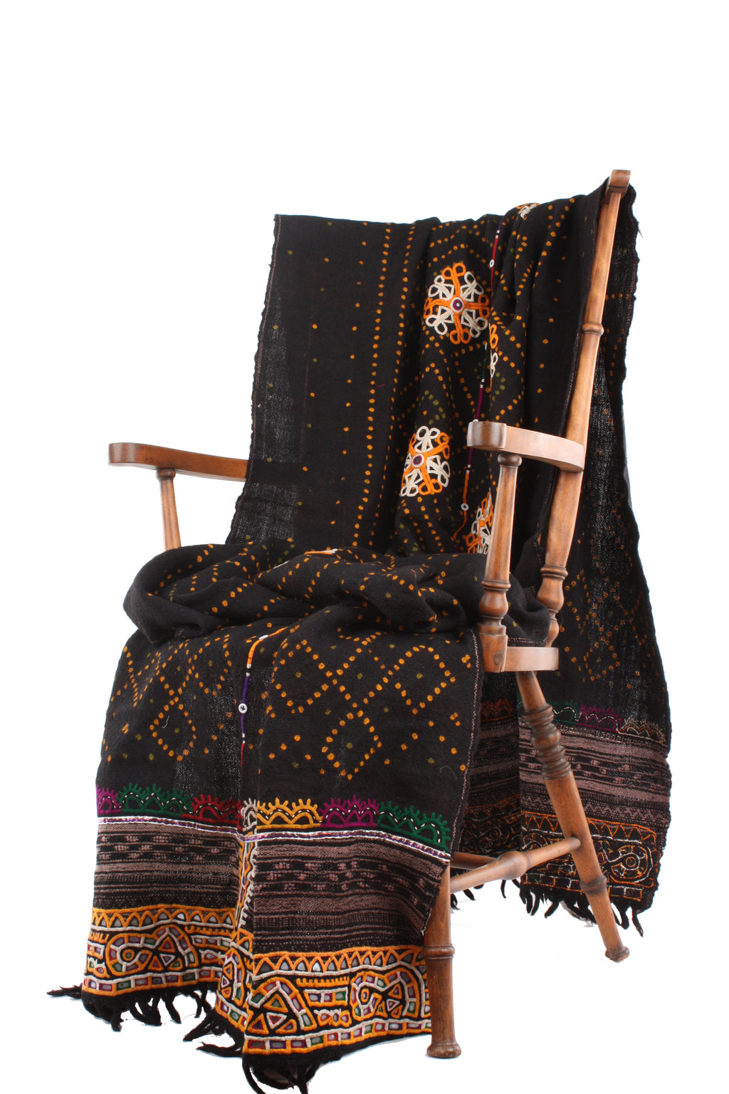 Vintage Banjara Woollen Throw