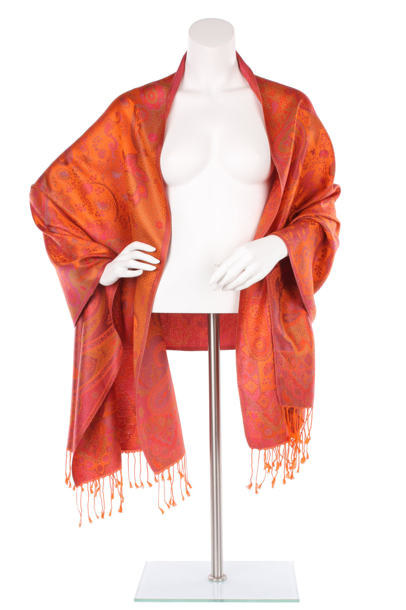 Silk Jamavar Wrap