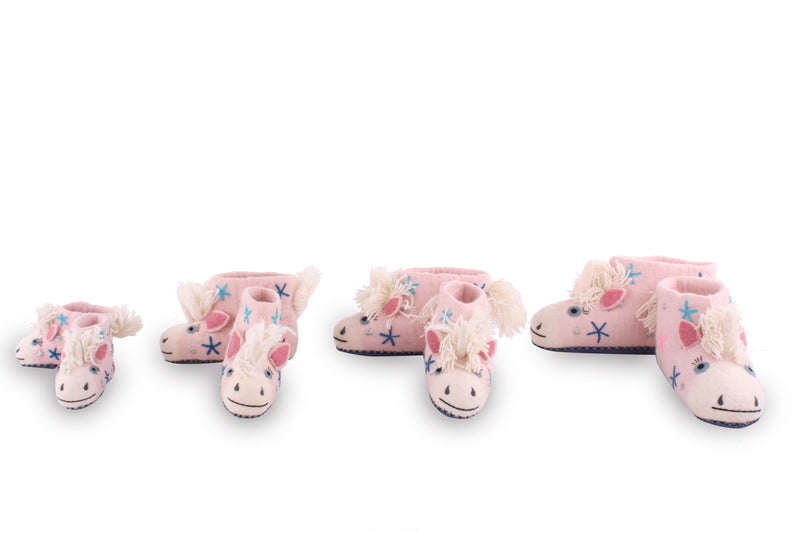 Children's Unicorn Slippers