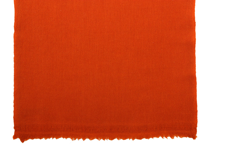 Burnt Orange Cashmere Scarf