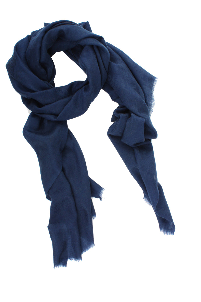 Midnight Luxe Cashmere Oversized Scarf