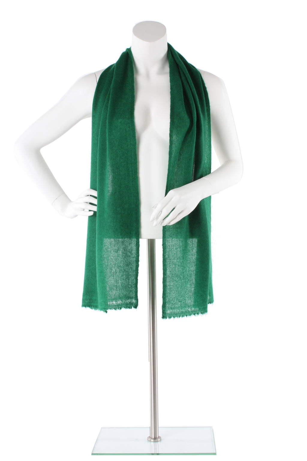 Forest Green Cashmere Scarf