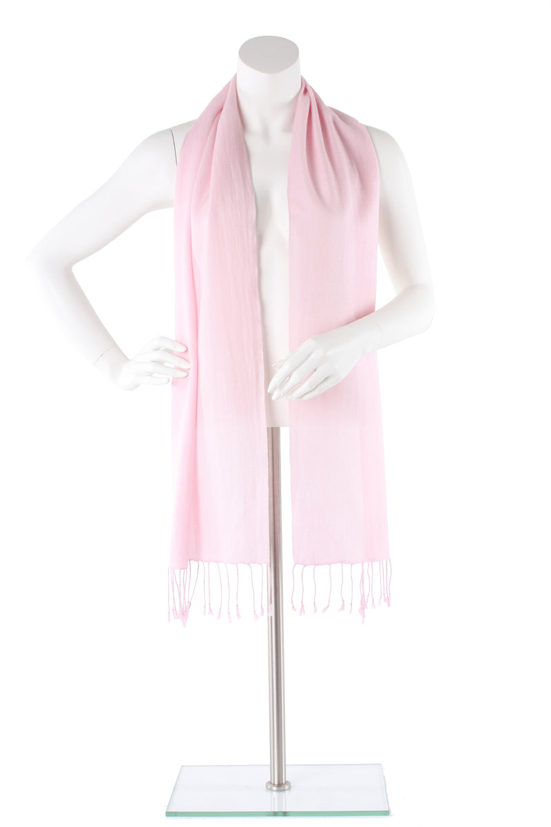 Ballet Slipper Cashmere and Silk Scarf