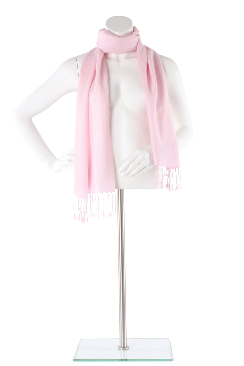 Ballet Slipper Cashmere and Silk Scarf