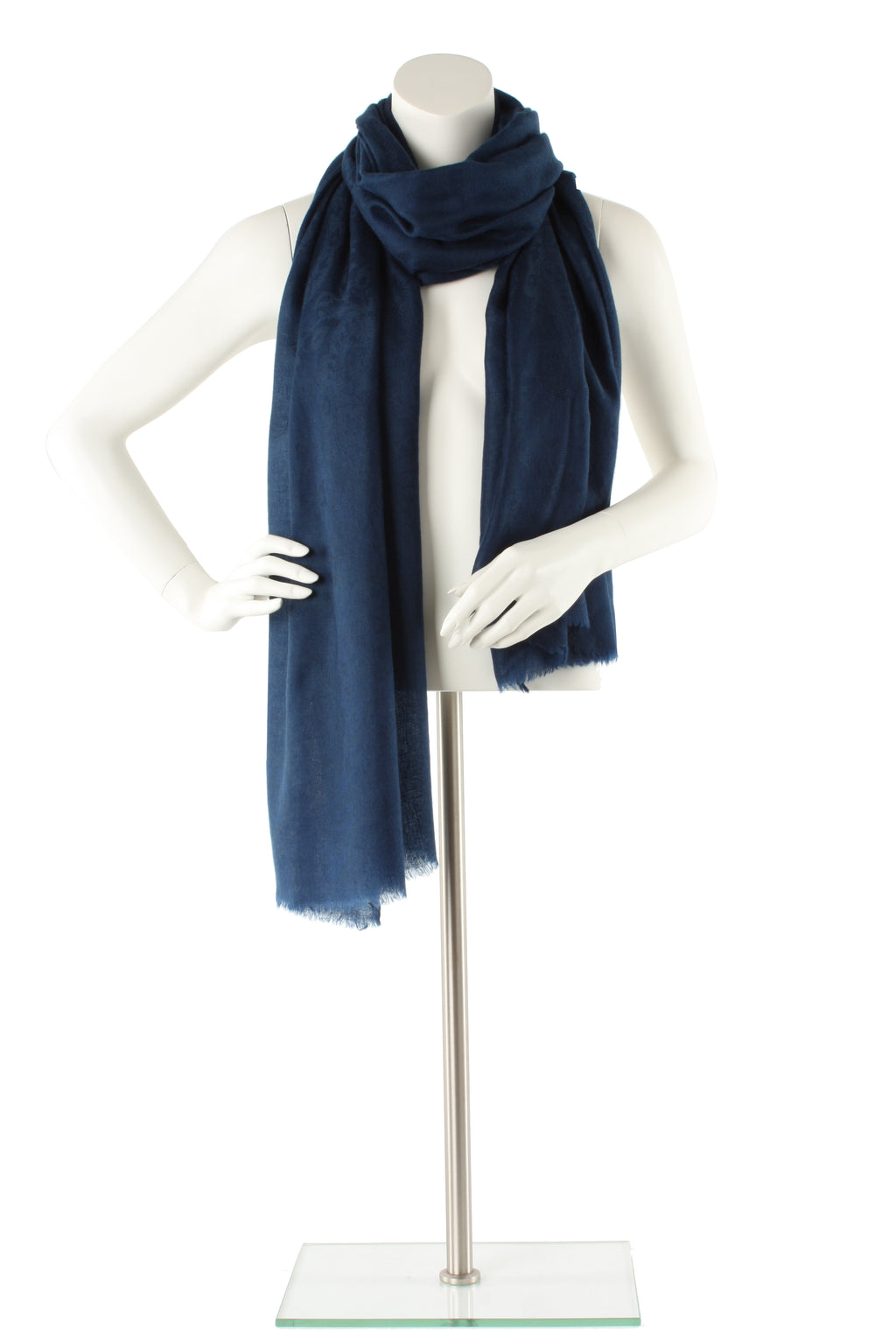 Midnight Luxe Cashmere Oversized Scarf