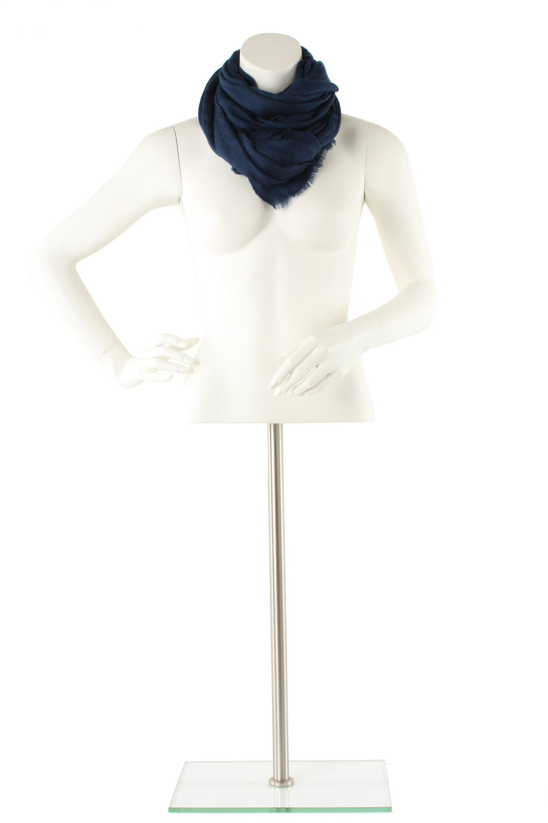 Midnight Luxe Cashmere Oversized Scarf